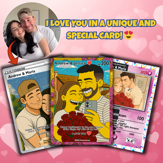 Poké-Card: I LOVE YOU IN A UNIQUE AND SPECIAL CARD! 😍